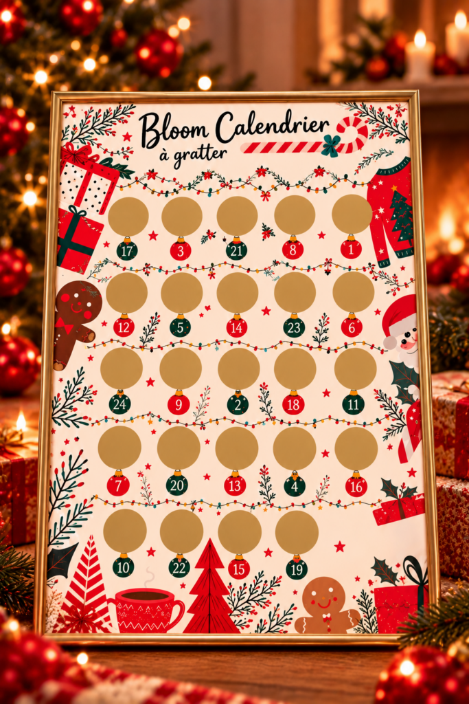 Calendrier de l'avent - Edition couple